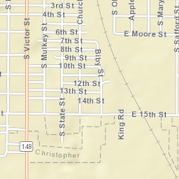 6559-6999 Illinois 148 Mulkeytown IL Street Map