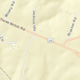 9098 U.S. 250, Louisa, VA 23093, USA Street Map