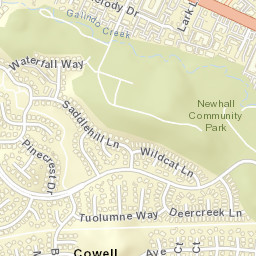 4401-4461 Pinon Ct Concord CA Street Map