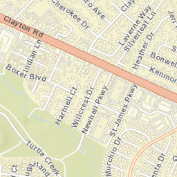 5074-5082 Murchio Dr Concord CA Street Map