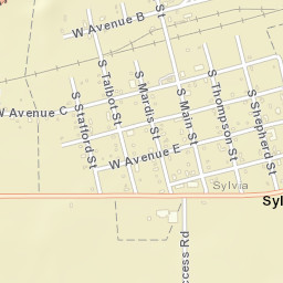 101-199 W Ave F Sylvia KS 67581 Street Map