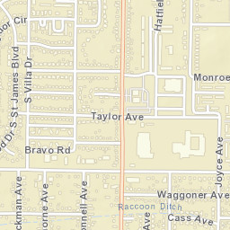 1158-1162 Vann Ave Evansville IN Street Map