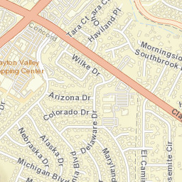 1359 Washington Blvd Concord CA Street Map
