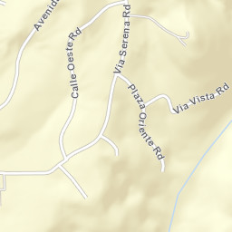 Cuesta Serena California Street Map