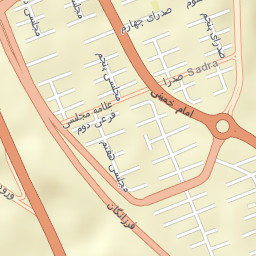 Sahand Street Map