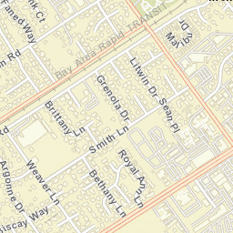 Meinert California Street Map