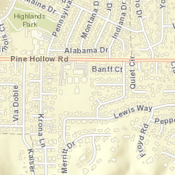 5741-5799 Pepperridge Pl Concord CA Street Map