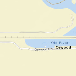 Orwood California Street Map