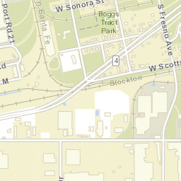 740-798 S Los Angeles Ave Stockton Street Map