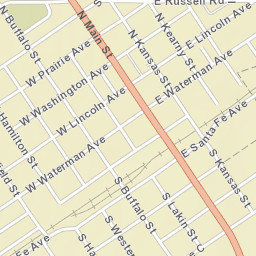 201-299 N Main St, Lakin, KS 67860 Street Map