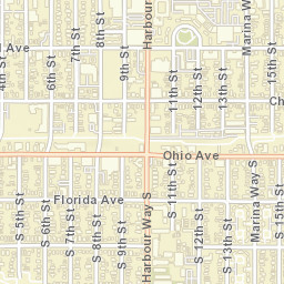 Nystrom Village California Street Map