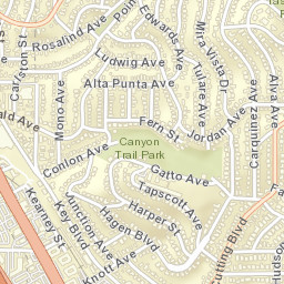 Carlston Ave, Richmond, California Street Map