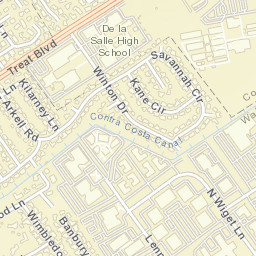 1711 Argonne Dr, Concord, CA 94518, USA Street Map