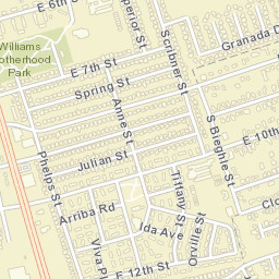 1501-1503 E 10th St Stockton CA Street Map