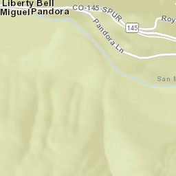 Liberty Bell Colorado Street Map