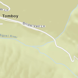 Pandora Colorado Street Map