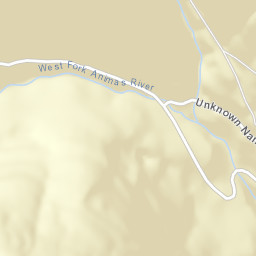 Animas Forks Colorado Street Map