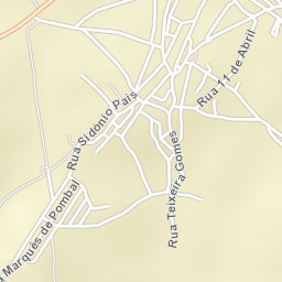 Cabeça Gorda Street Map