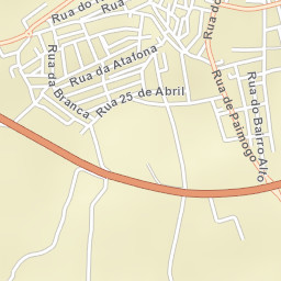 Aldeia Nova de São Bento Street Map