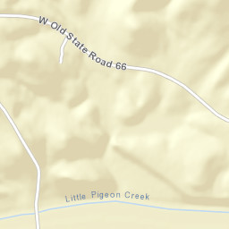 2555 Old Indiana 66 Newburgh IN Street Map