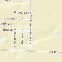 8593 West Old State Road 66, Richland City Street Map