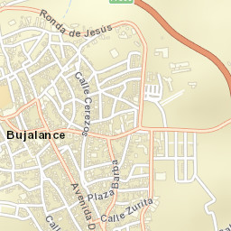 Bujalance Street Map