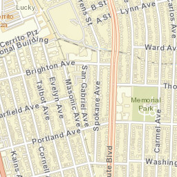 600-698 Carmel Ave, Albany, CA 94706 Street Map