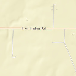 1401-1803 East Arlington Road, Hutchinson Street Map