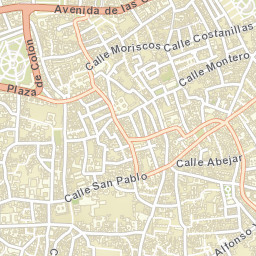 Córdoba Street Map