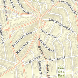 800 Shattuck Ave, Berkeley, CA 94707, Street Map