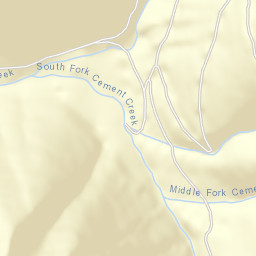 Gladstone Colorado Street Map