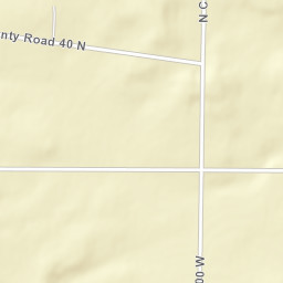 County Road 40 North, Rockport, IN Street Map