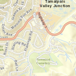 327 Dolan Ave, Mill Valley, CA 94941, USA Street Map