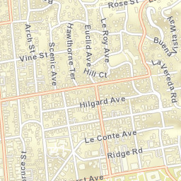 9 Greenwood Com, Berkeley, CA 94708 Street Map