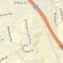 Walnut Heights California Street Map