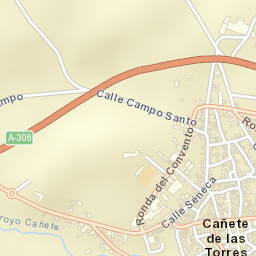 Cañete de las Torres Street Map