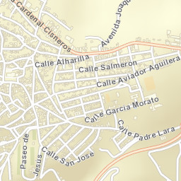 Porcuna Street Map