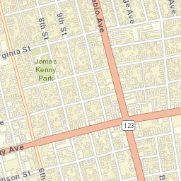 West Berkeley California Street Map