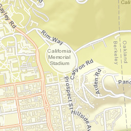 Centennial Dr, Berkeley, CA 94704 Street Map