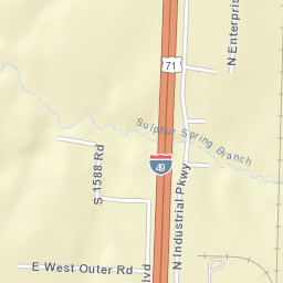 Interstate 49 Nevada MO 64772 Street Map