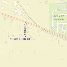 Manteca Junction California Street Map