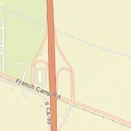 Turner California Street Map