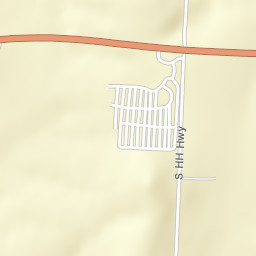 South County Road Hh, El Dorado Springs Street Map