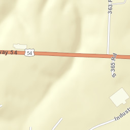 3288-3316 U.S. 54, El Dorado Springs, MO Street Map