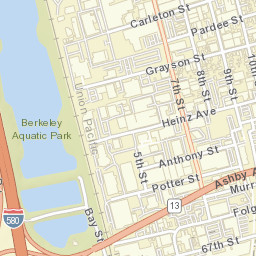 2950 7th St, Berkeley, CA 94710 Street Map