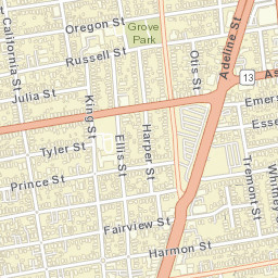 1816 Ashby Ave, Berkeley, CA 94703 Street Map