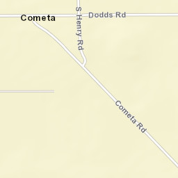 Cometa California Street Map