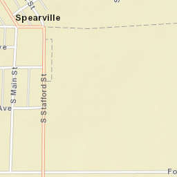 313 S Main St Spearville, Kansas Street Map