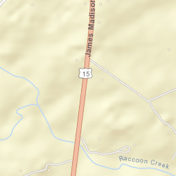 12301 James Madison Hwy, Palmyra, VA  Street Map