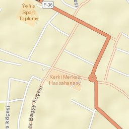 Atamyrat Street Map